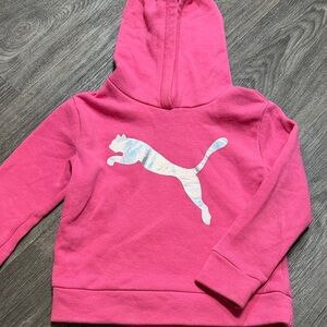 Puma Kids Vibrant Pink Hoodie